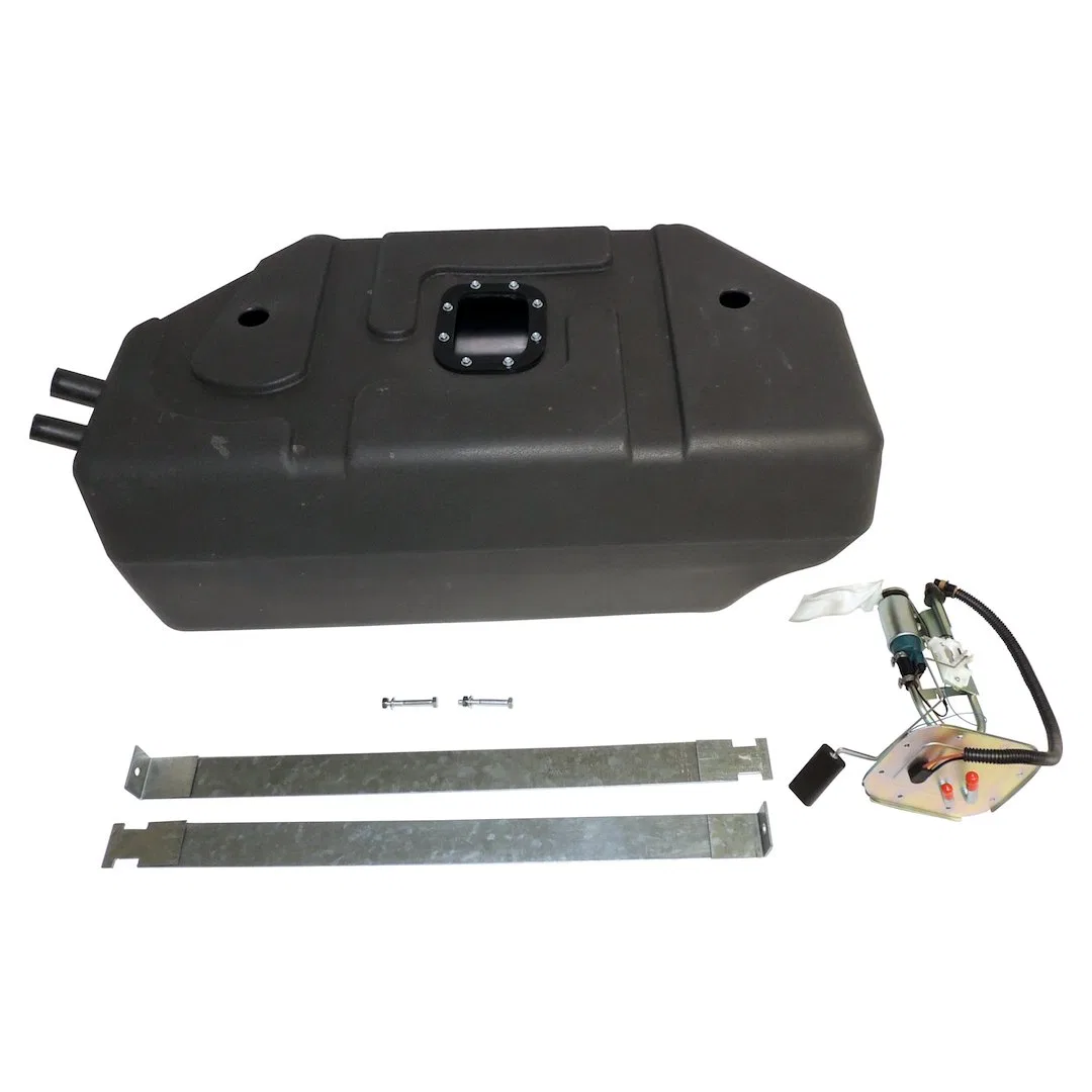 RT22002 – CROWN AUTO Fuel Tank, 20 Gallon Capacity Black Plastic/Steel/Rubber With Fuel Module/ Fuel Module Gasket/ F...